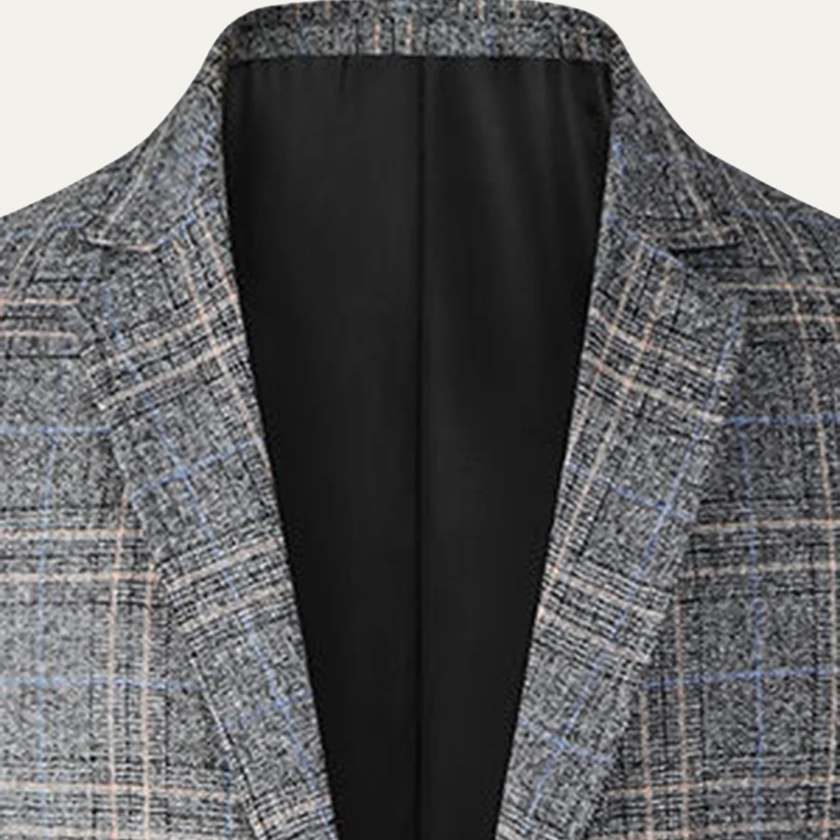 The Merrifield - Herr Smart Casual Rutig Lätt Slim Fit Blazer