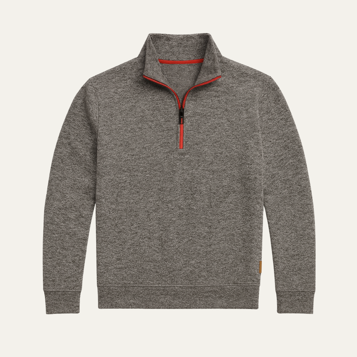 Pullover med båtringning Belgrave Quarter Zip för en avslappnad och trendig stil