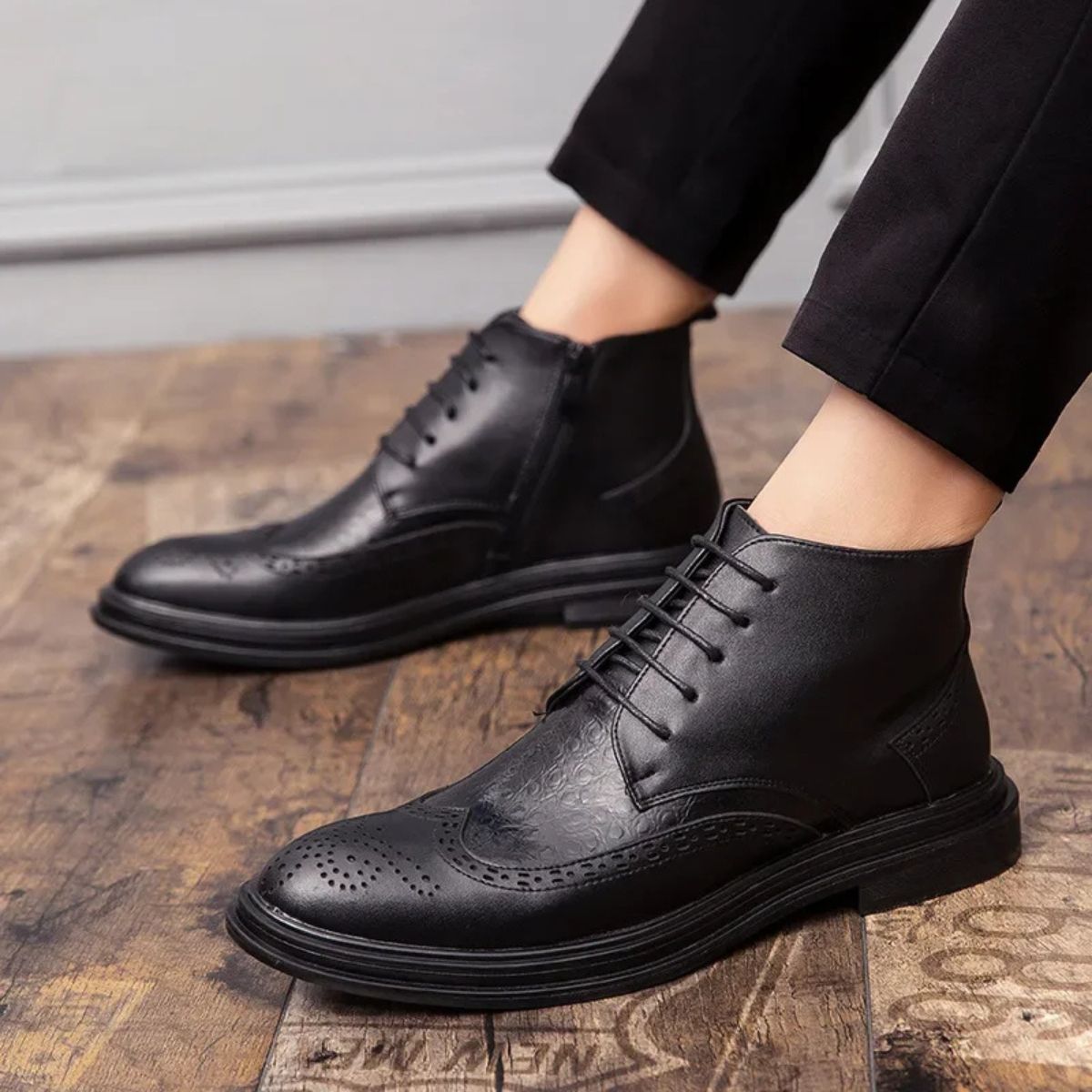 The Whitmore - Herr Eleganta vinterstövlar i lyxig stil