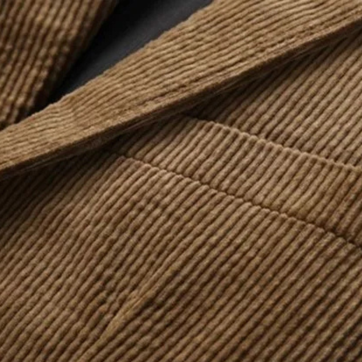 The Lancaster - Herrars Tjocka Flanell Corduroy Affärs Blazer Jacka