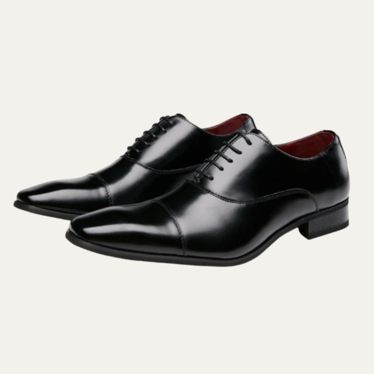 The Albright - Herr Polerade Formella Laceskor i Läder