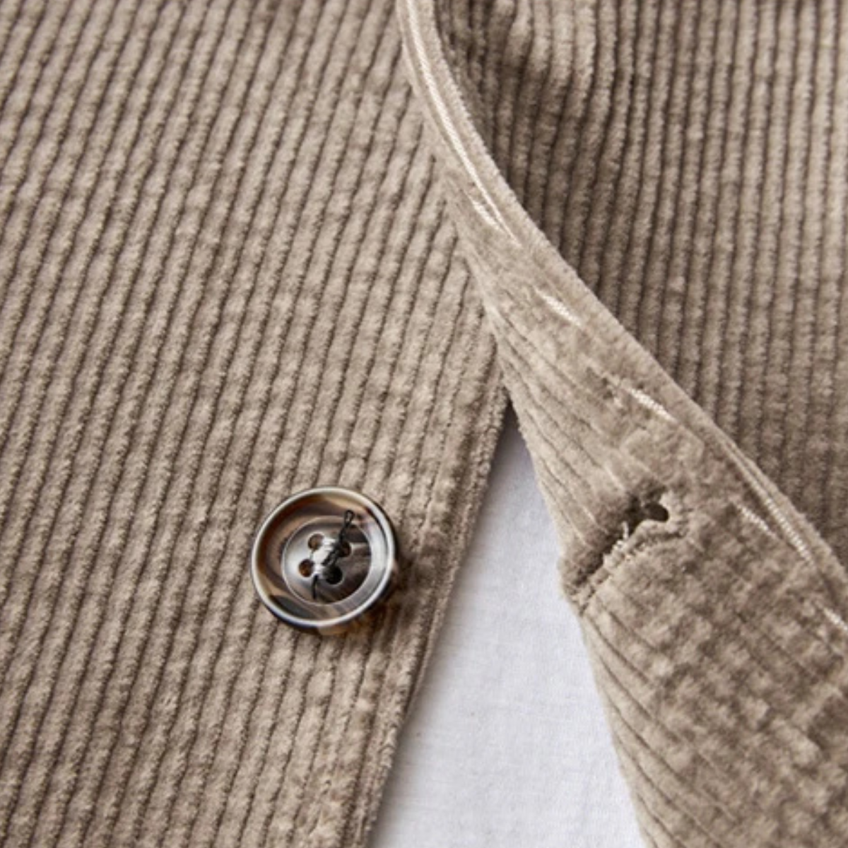 The Ellwood - Herr Casual Slim Fit Corduroy Blazer Kostymjacka