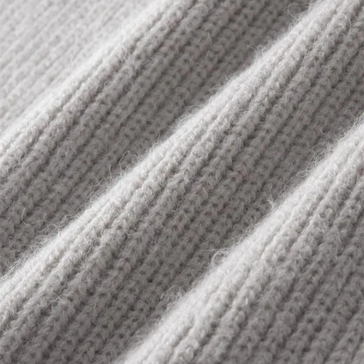 Richmond Herr elegant Merinoull-Cardigan med dragkedja