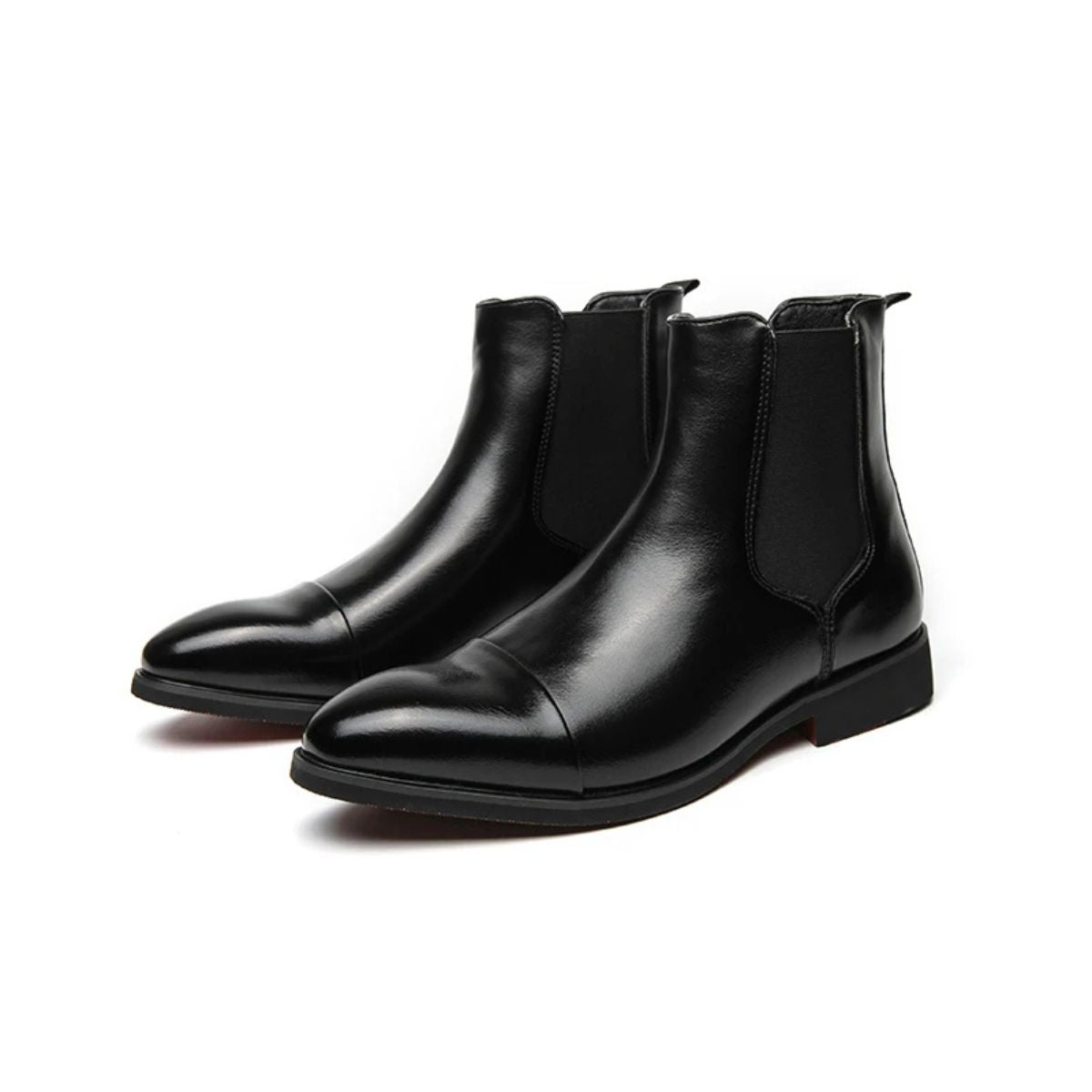 The Savile Row - Läder Chelsea Boots Herr