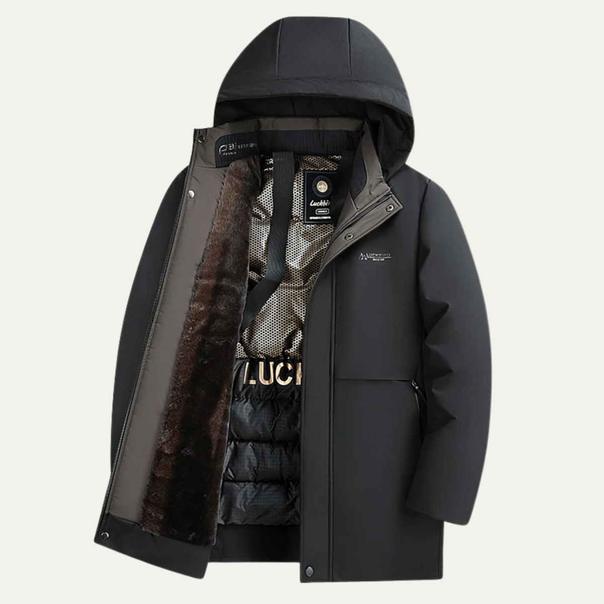 The Noblewood - Termoparka med Förstärkt Skydd & Värmehuva