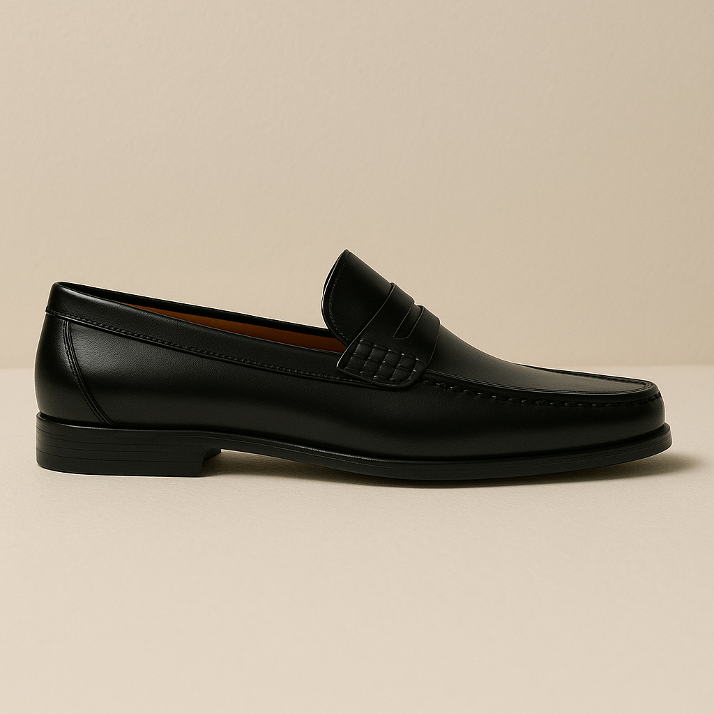 The Penrose - Slip On Läder Loafers för Män