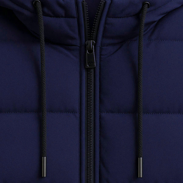 Edinburgh Herren Vattentät Parka - Hoodie Puffer Vinterjacka för ultimat skydd och komfort