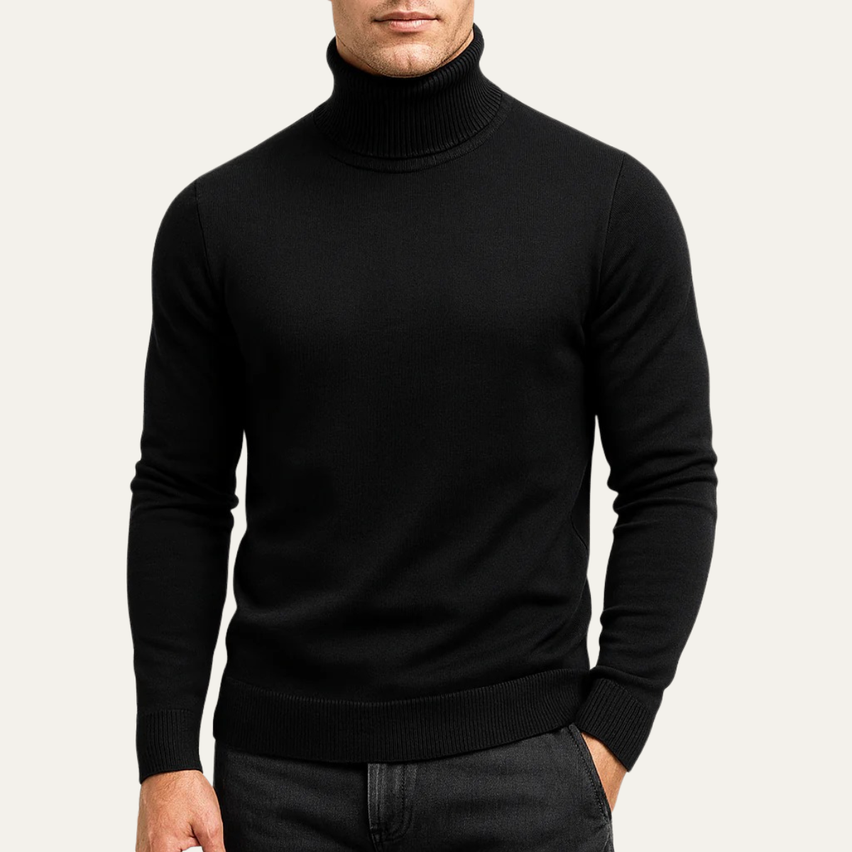 Pullover Enino Turtleneck Klassisk för Herrar Banbury