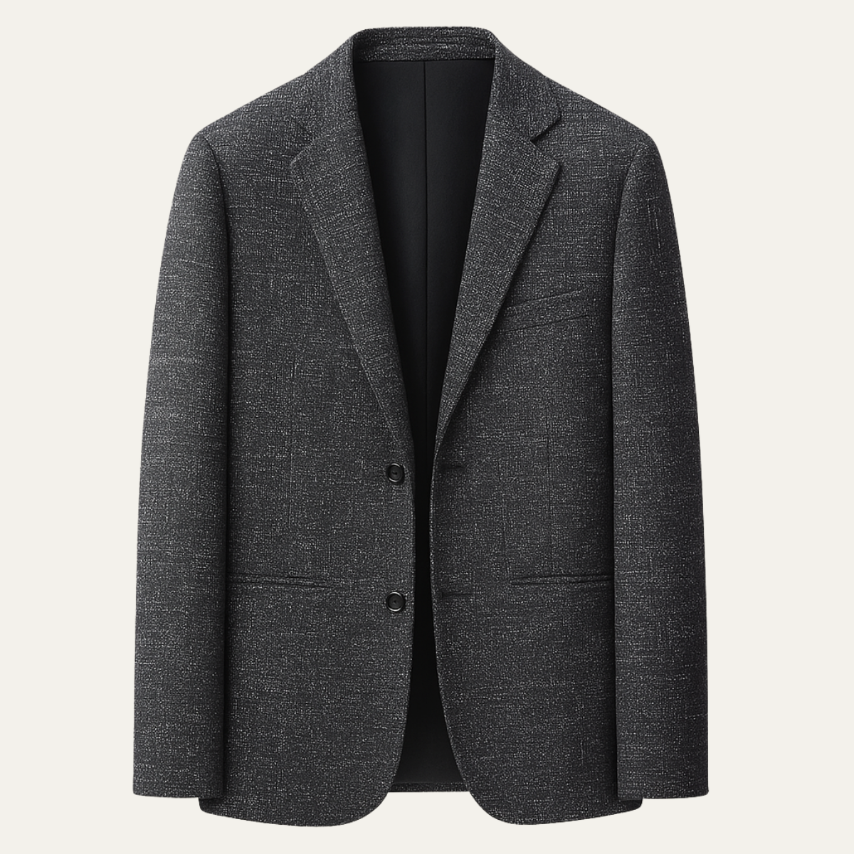 The Sassicaia - Herr Slim Fit Smart Casual Rutig Blazer Kostym