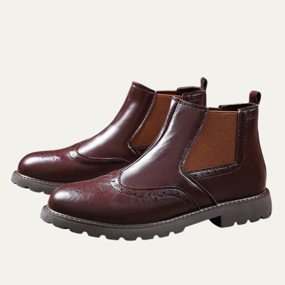 The Bexley - Herrbrogue Oxford-läderkängor