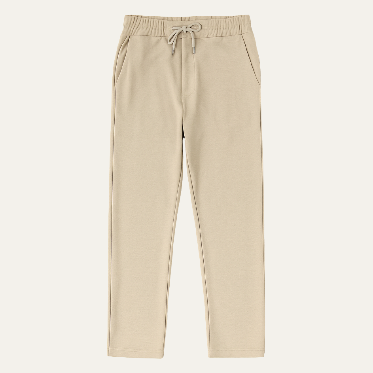 Klassiska Amalfi chinos för män - Elegant brun