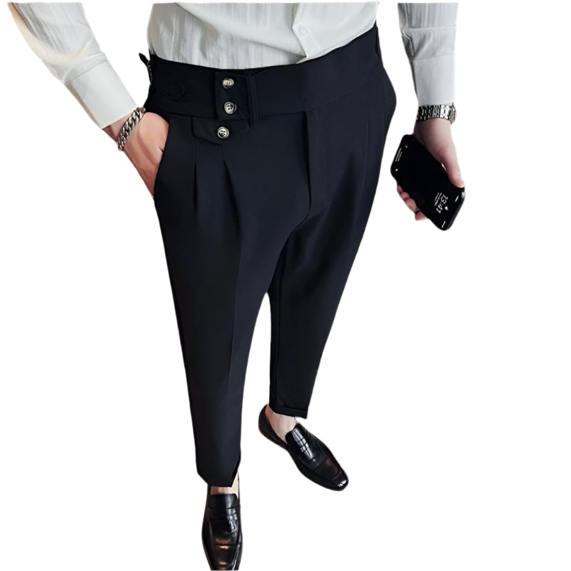 Affärsbyxor i silikon för män, eleganta och bekväma
