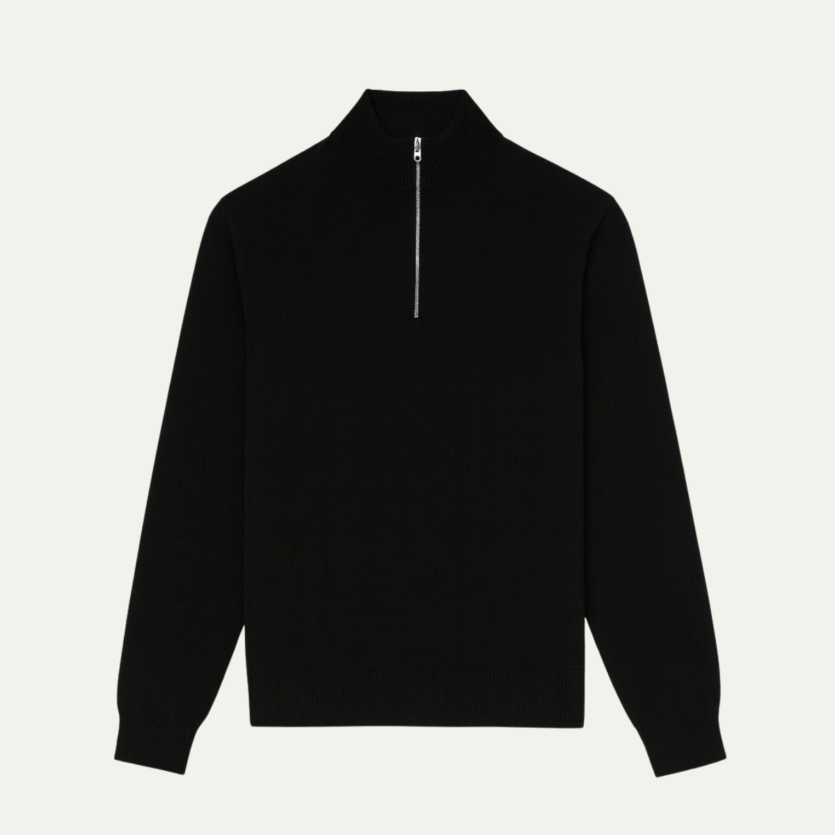 Pull med ståkrage Oxford Old Money för män