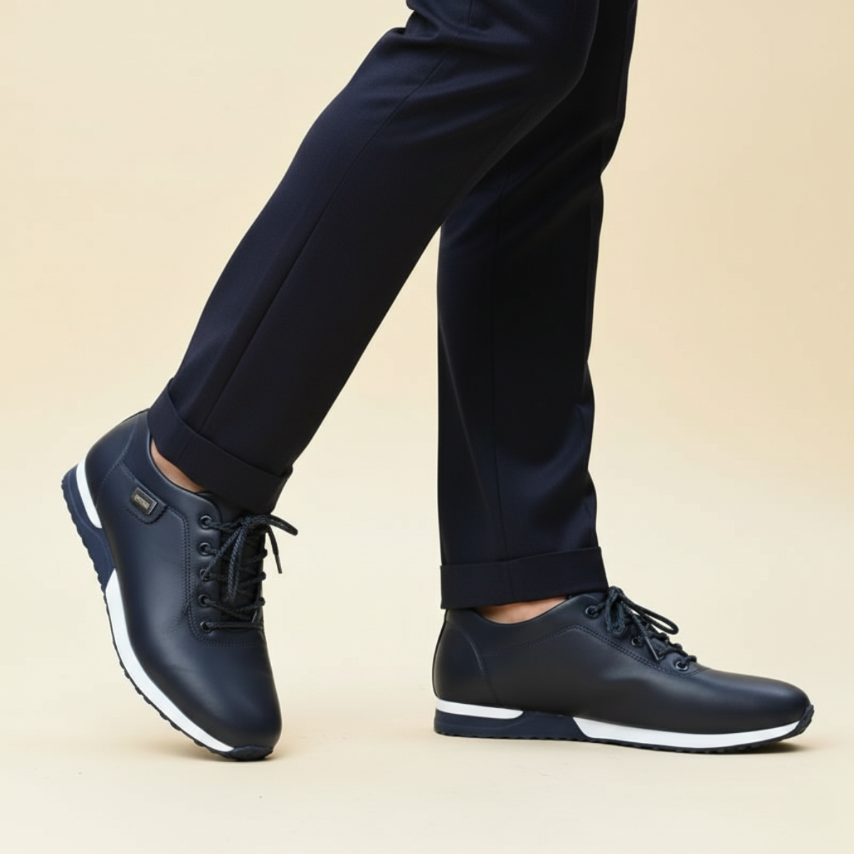 The Langford - Bond Street skor för män Lädersneakers