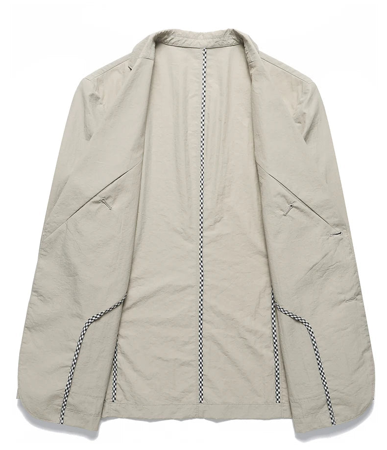 The Elstone - Casual linneblazer för herr