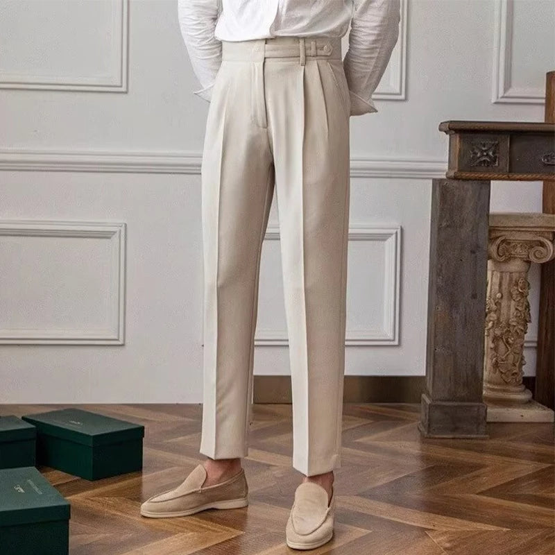 Glamorisera din look med Savile-veckbyxorna för herrar