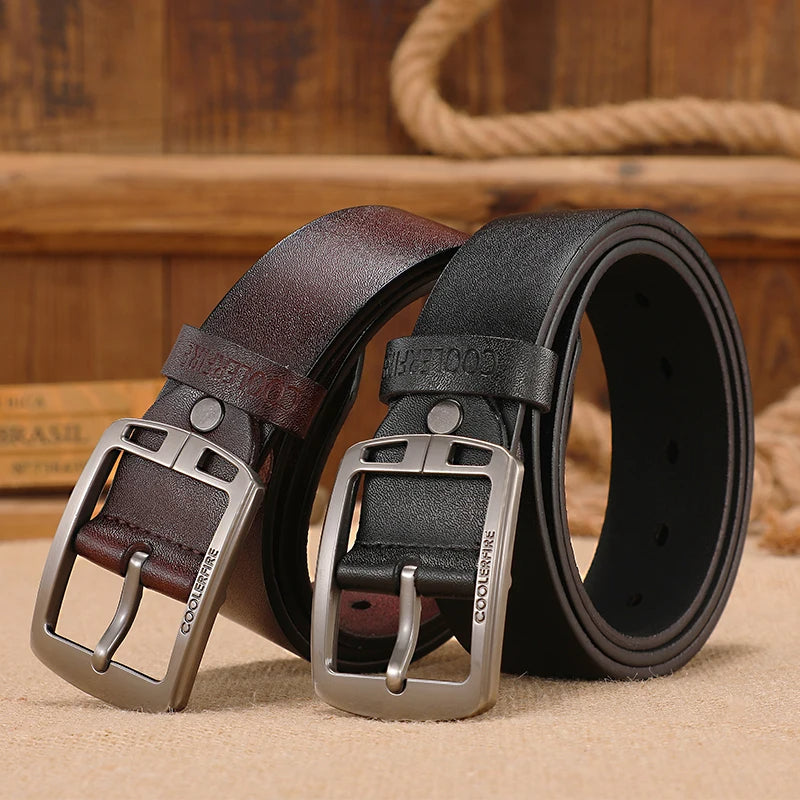 The Hadlow Belt – Authentic Cowhide Leather with a Trendy Vintage Look