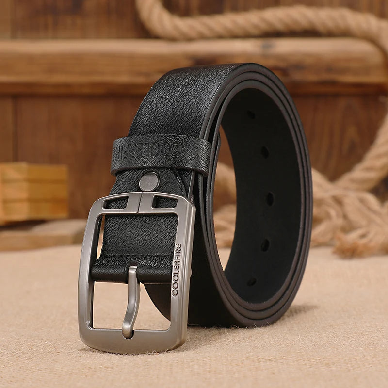 The Hadlow Belt – Authentic Cowhide Leather with a Trendy Vintage Look
