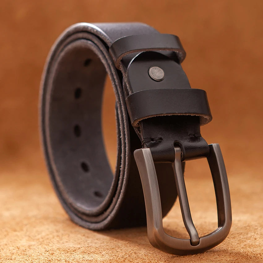 Easton Belt – Genuine Cowhide Leather, Handmade Classic Design