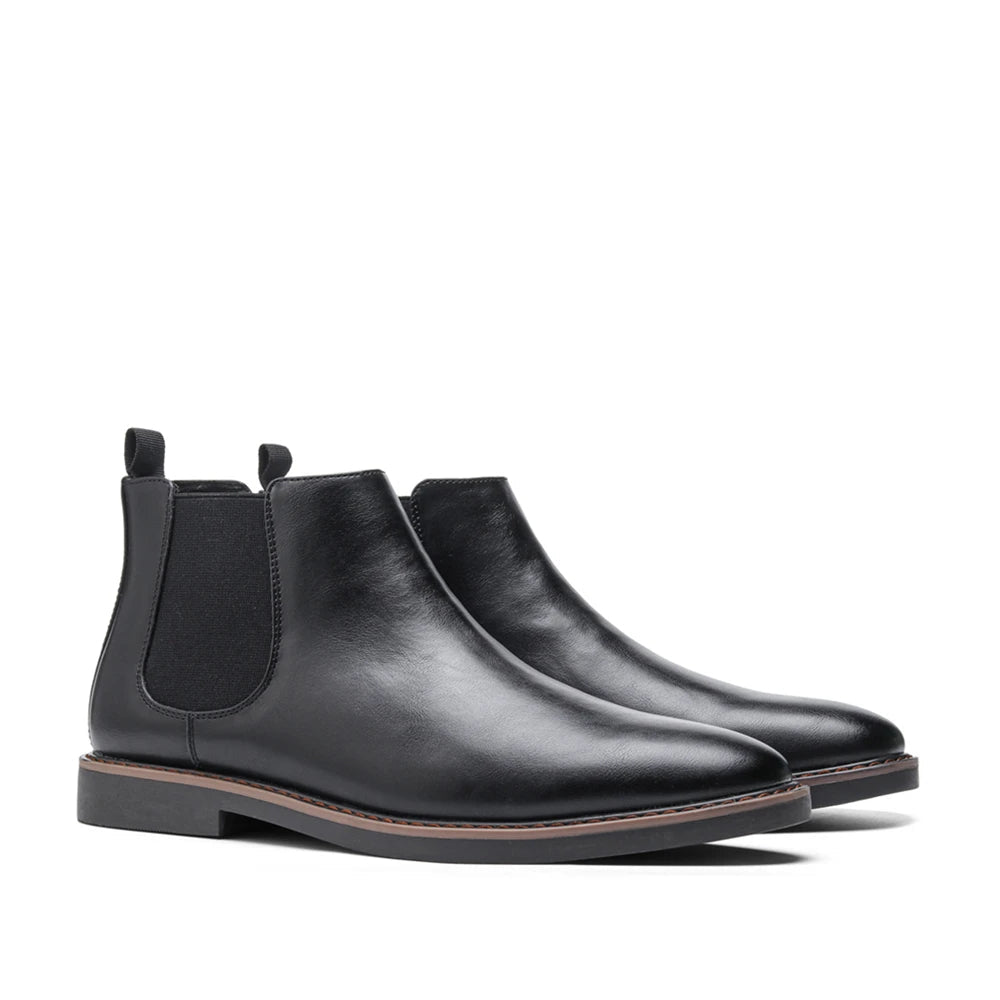 The Highlands - Herrars Hållbara Läder Chelsea Boots