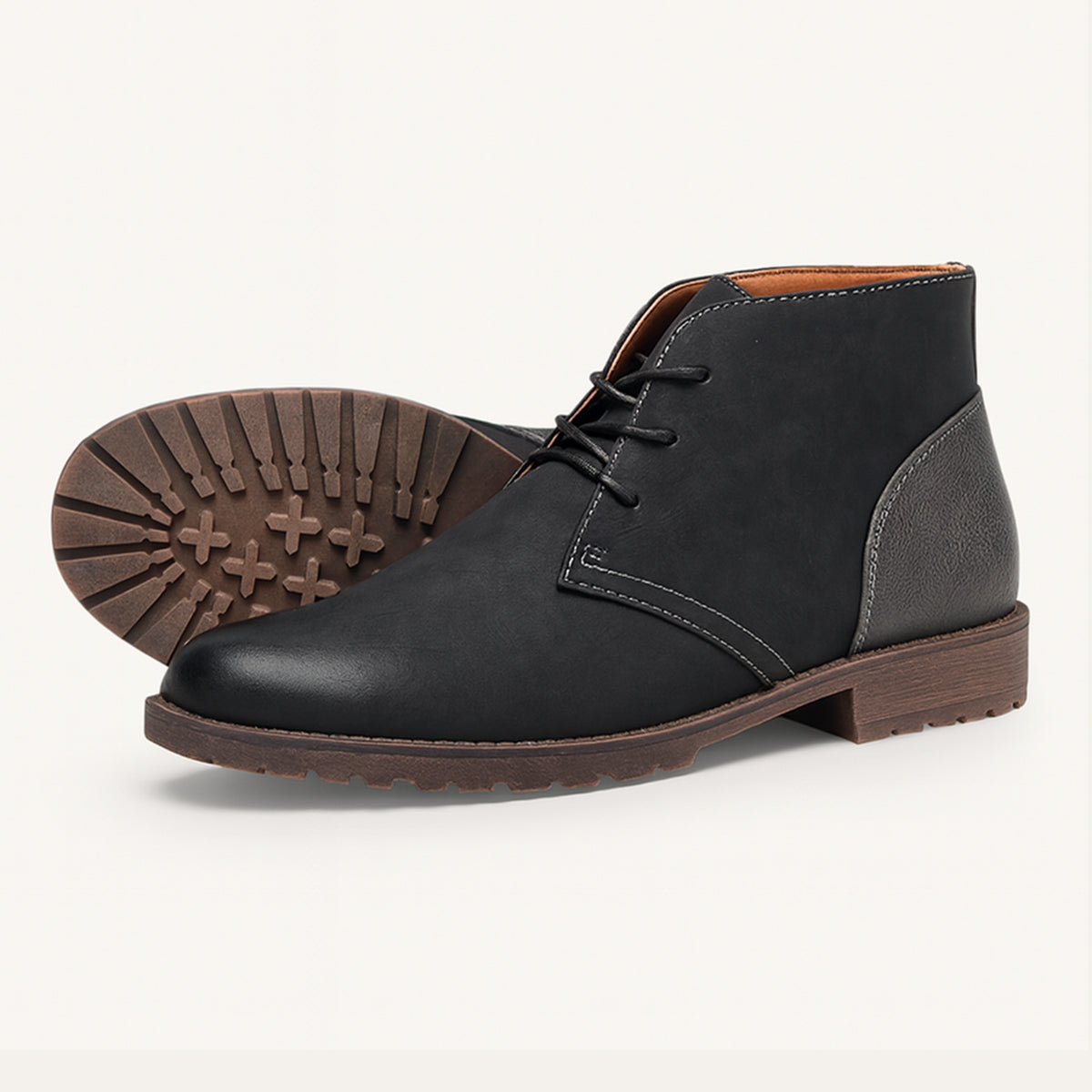 The Elderpine – Herr chukka boots i läder