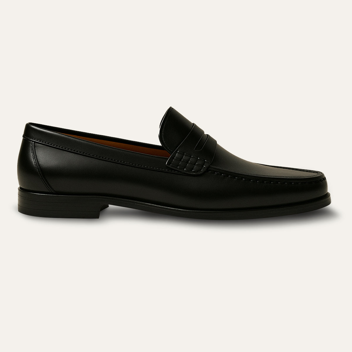 The Penrose - Slip On Läder Loafers för Män