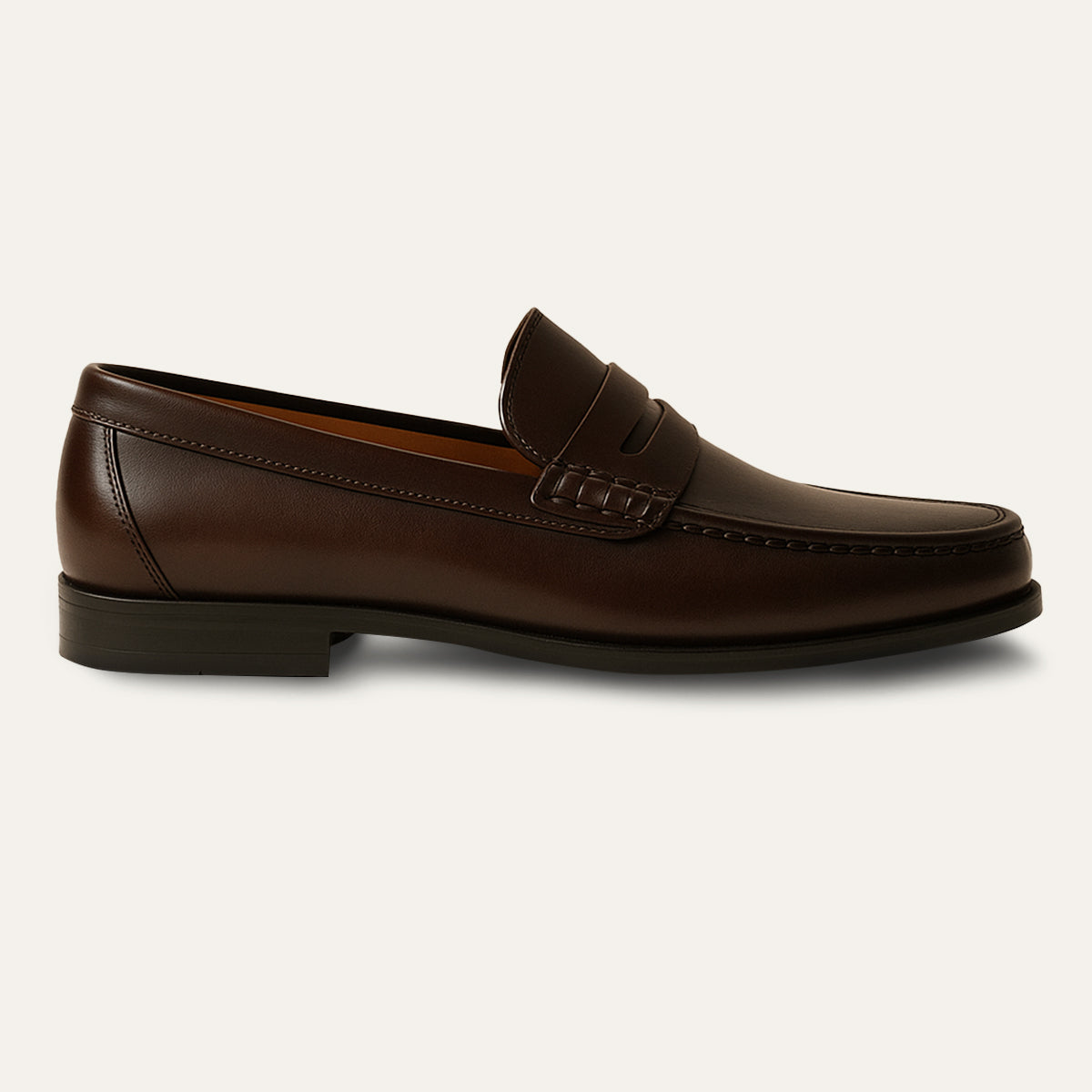 The Penrose - Slip On Läder Loafers för Män