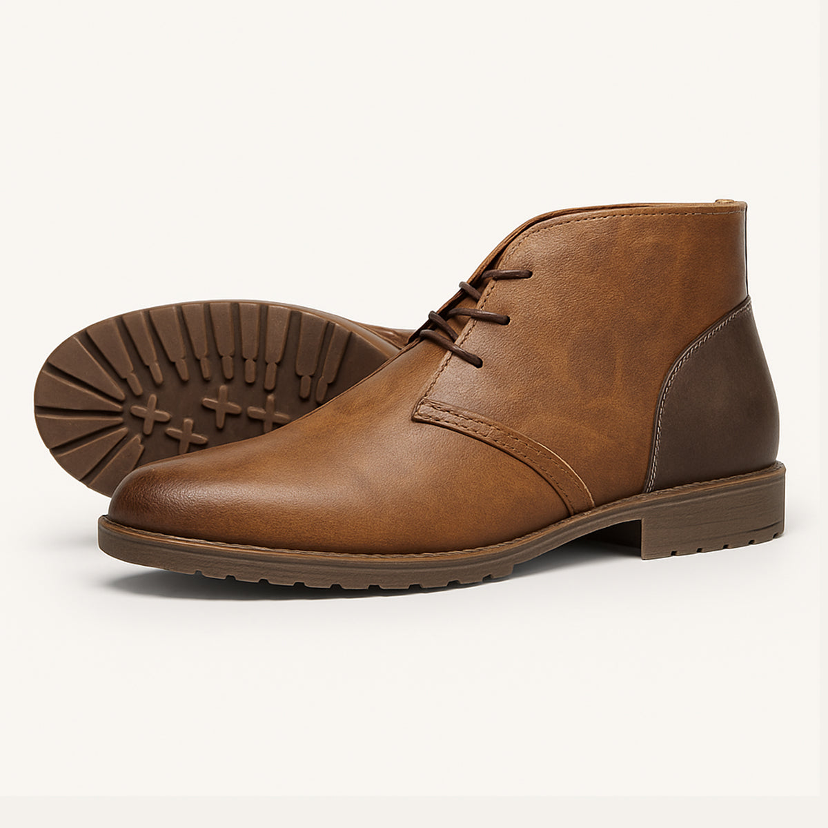 The Elderpine – Herr chukka boots i läder