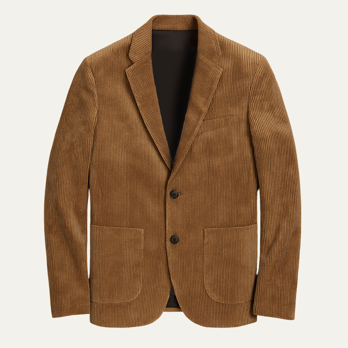 The Livorno - Herr Vintage Casual Slim Fit Corduroy Blazer Jacka