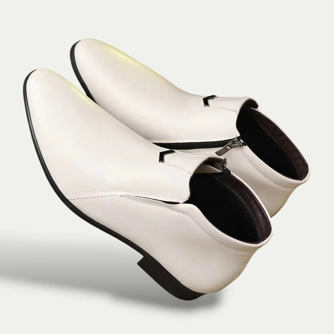 The Oxford - Herr skinn Ankelstövlar - Vintage Affärsskor