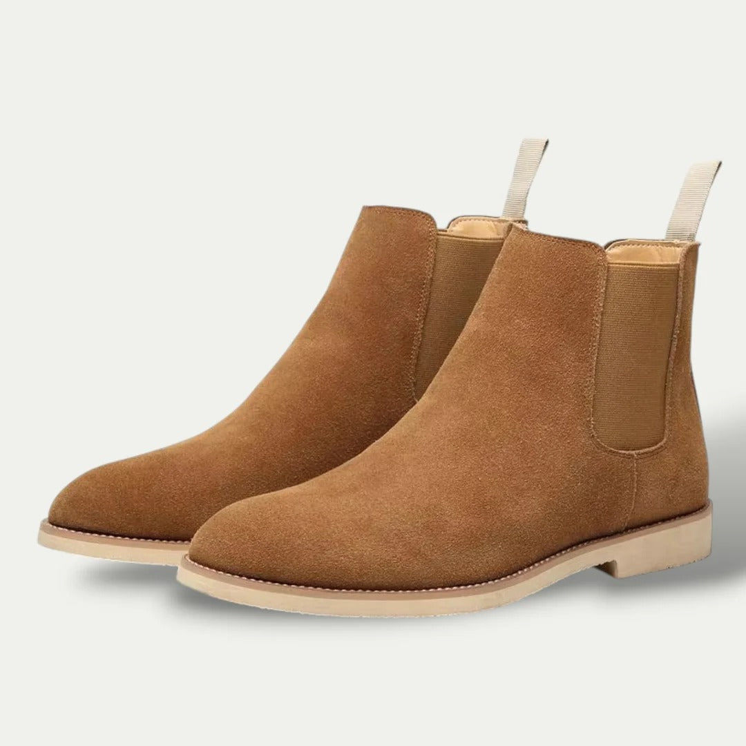 The Vienna - Herr Suede Chelsea Boots - Äkta Läder Ankelstövlar