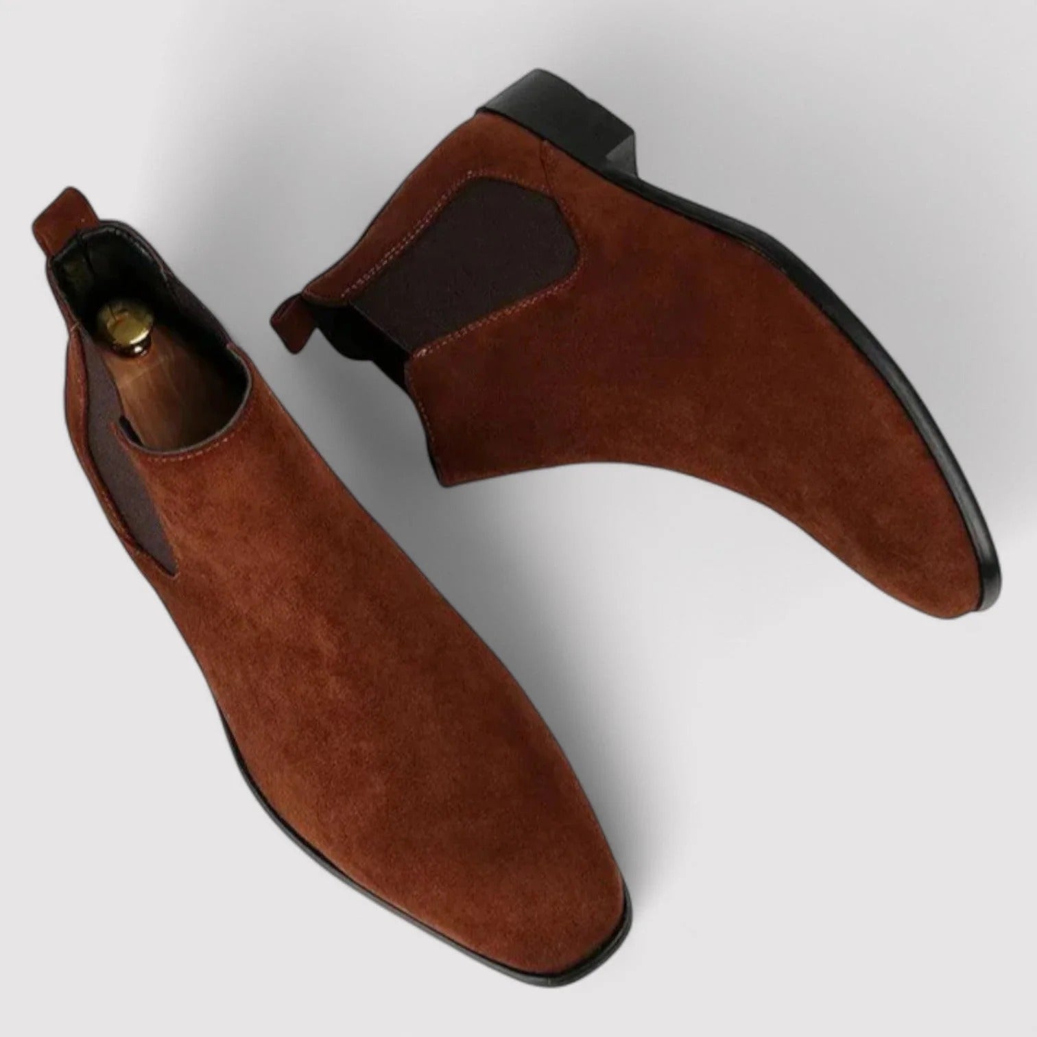 The Vienna – Mocka Chelsea boots för herr
