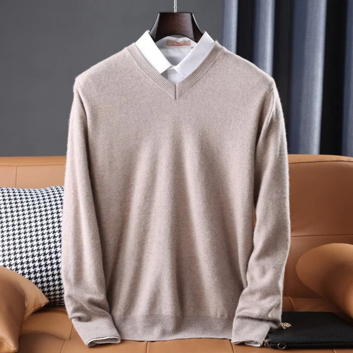 Cashmere-vestern Cleveland för män – Elegans och komfort i säkert förvar