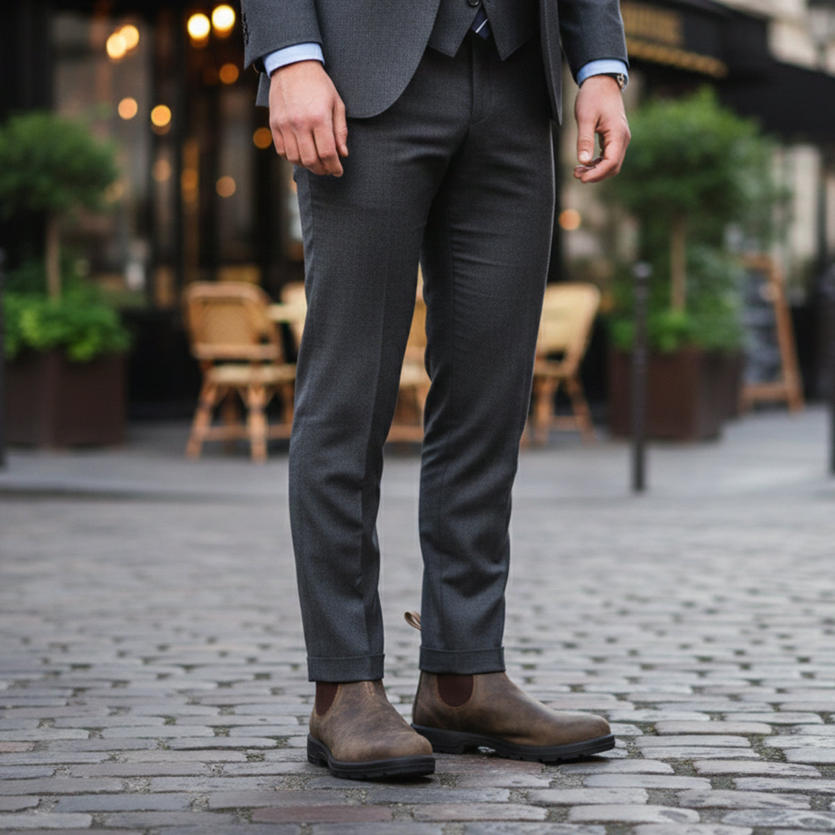 The Kensington – Robusta Chelsea-boots i läder för herr - Vattentålig & vardagskomfort