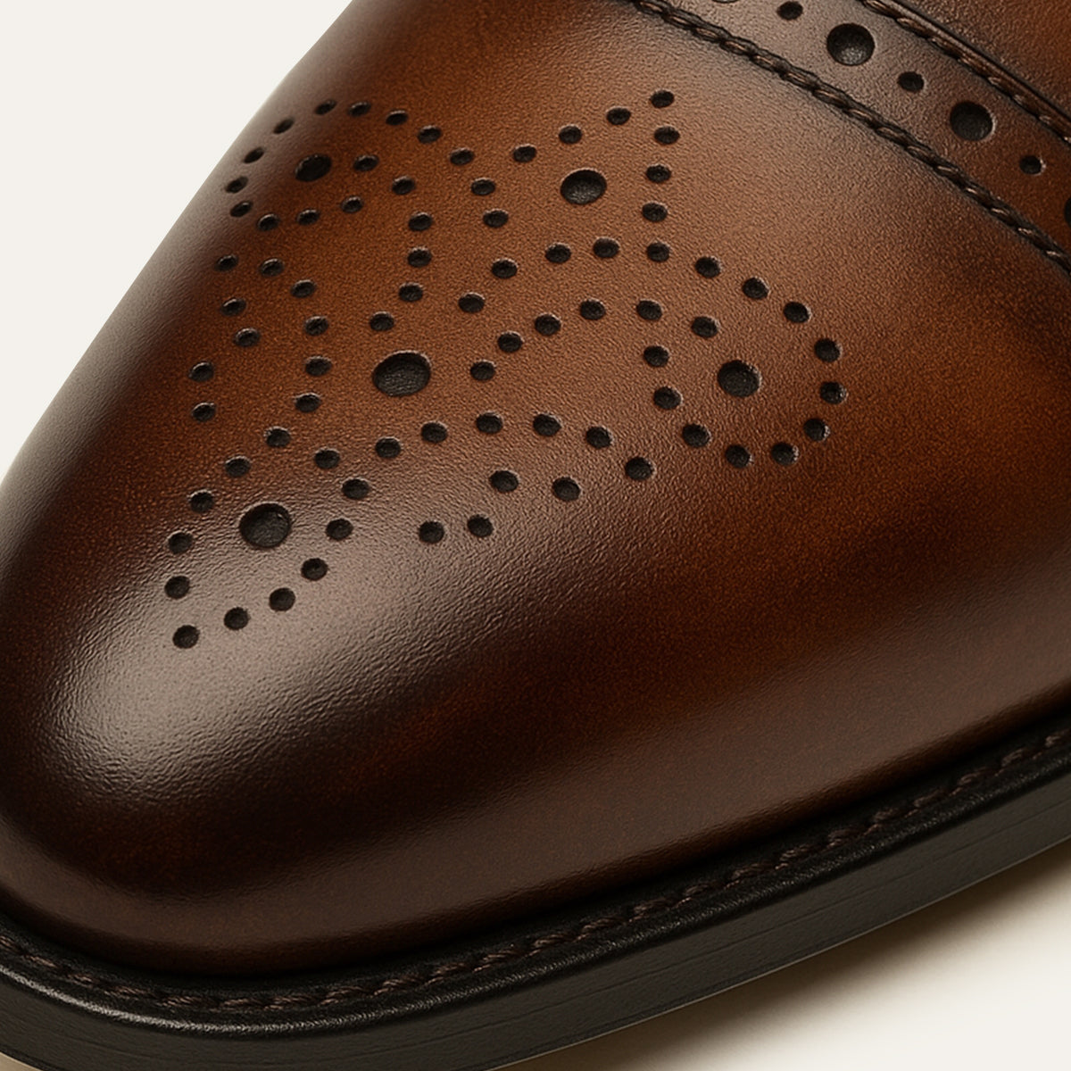 The Malcesine - Herrskor i läder av hög kvalitet i nötläder