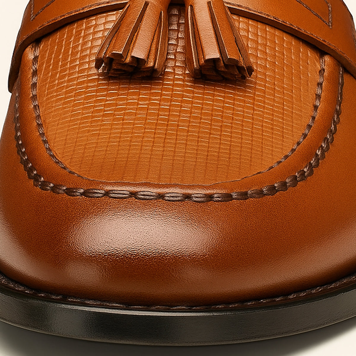 The Carmarthen - Herr Klassiska läderskor med tofsar