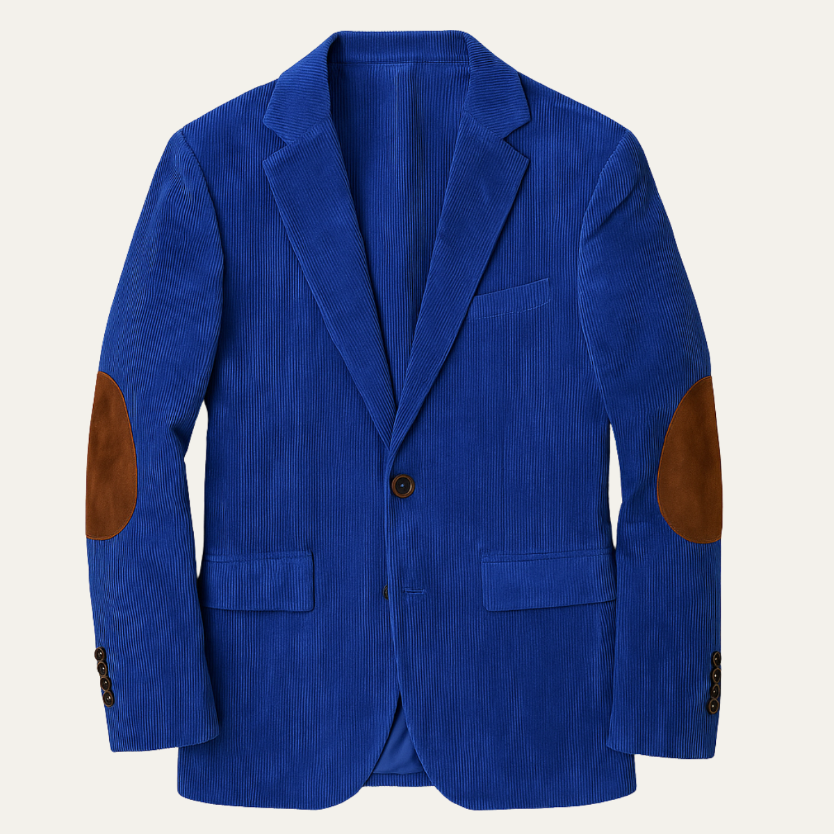 The Ridgeway - Herr Vintage Kordjacka med Ellenbågsfickor