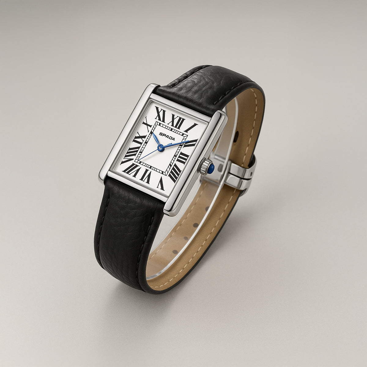 Lyxig klassisk herrklocka Savile - armband i premiumläder