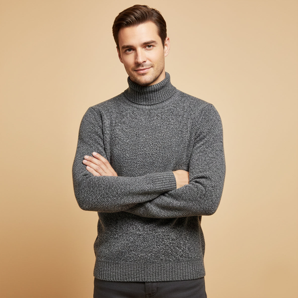 Herrs Highclere Merino Mysig Skocktröja